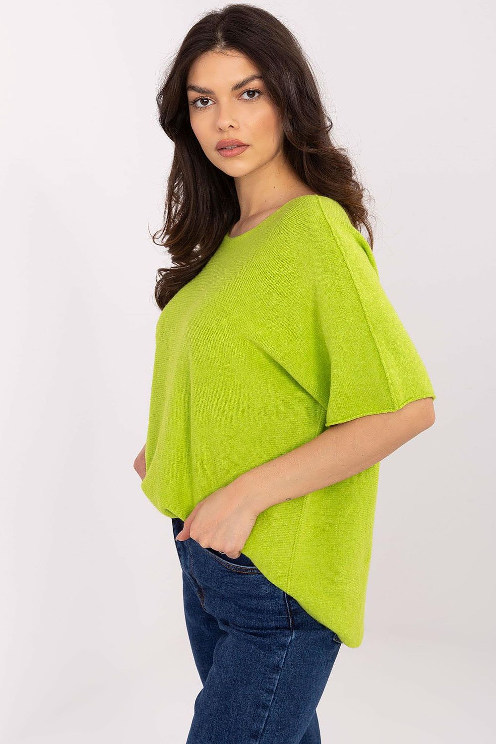 Short sleeve sweater model 209983 Italy Moda